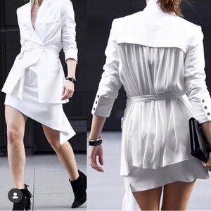 Marissa Webb White Brunella Blazer Jacket